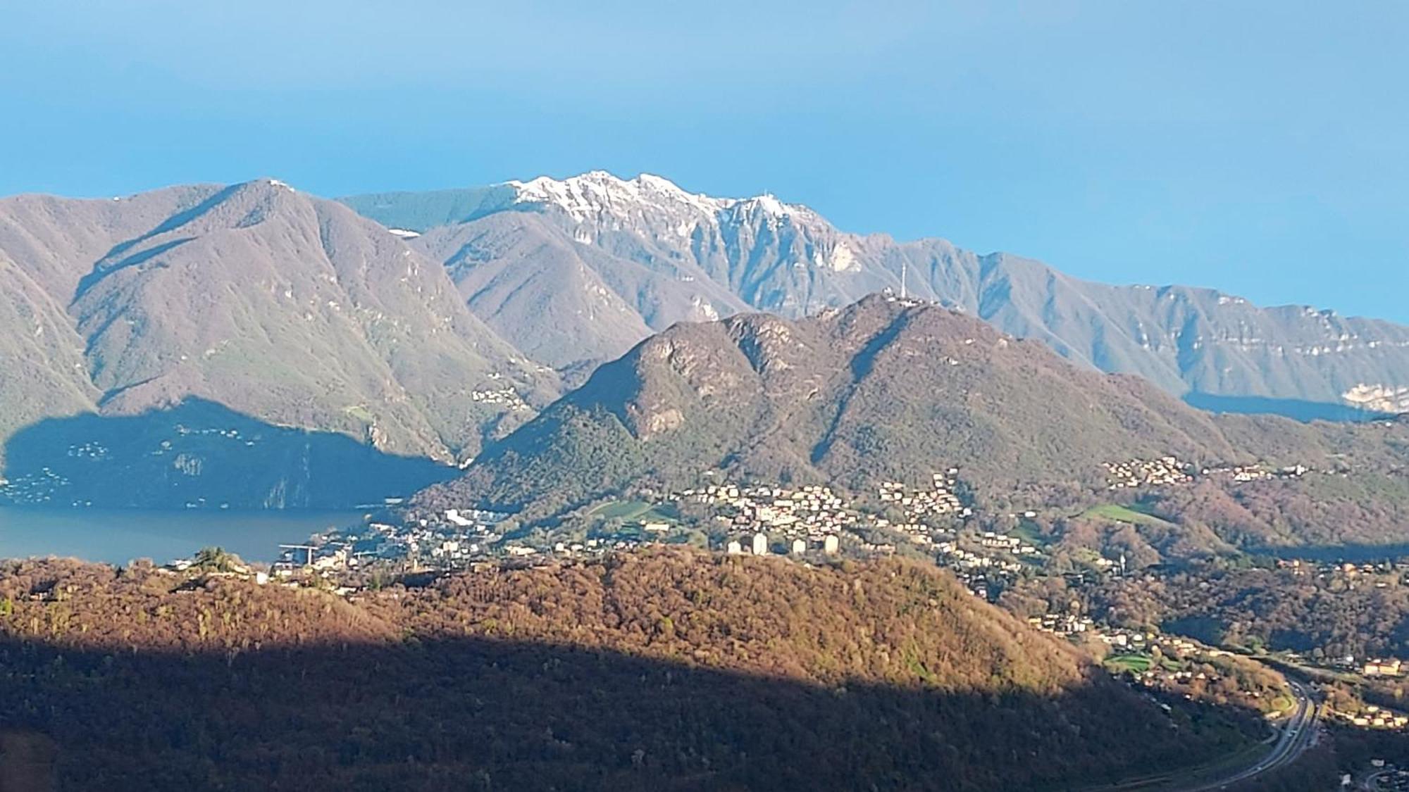Entire Apartments With Stunning View Cademario Exteriér fotografie